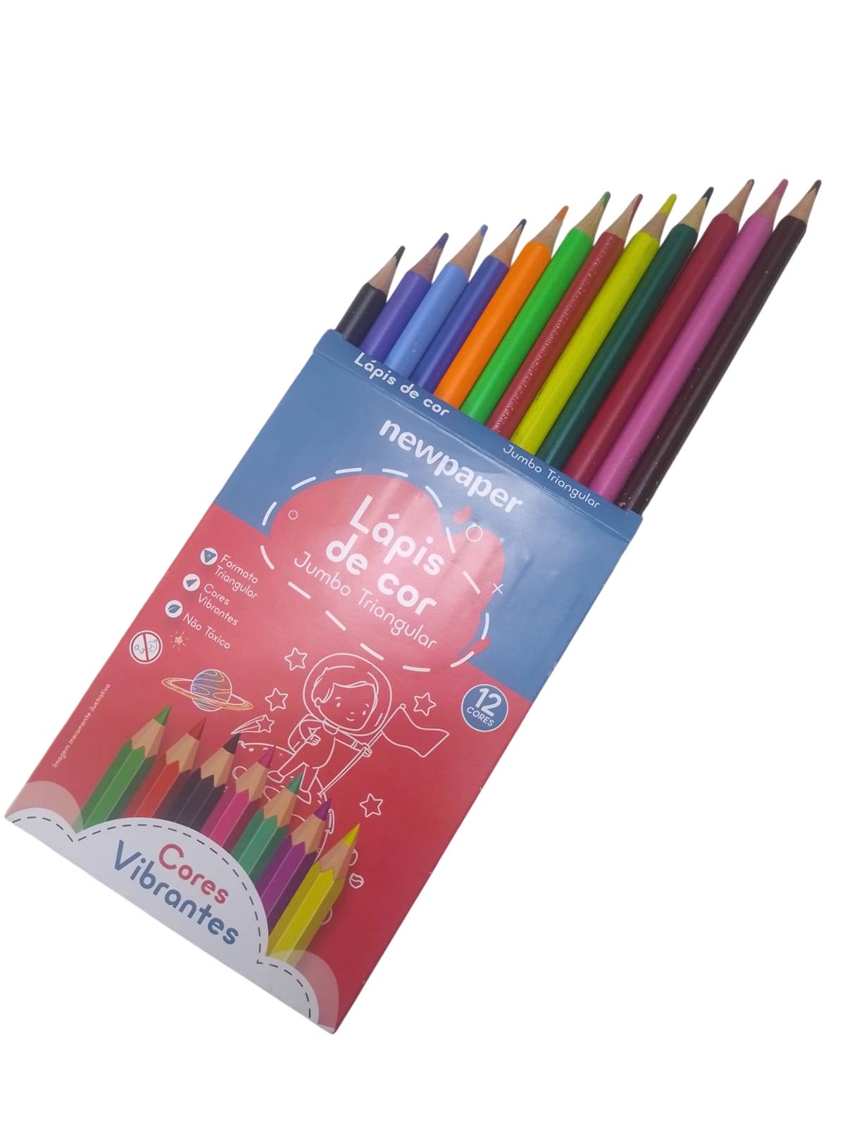 LAPIS COR JUMBO NEWPAPER 